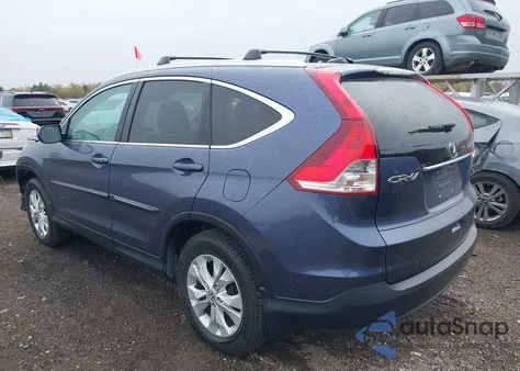 2013 Honda Cr-V Ex-L z USA, uszkodzony, nr VIN 2HKRM4H77DH617120